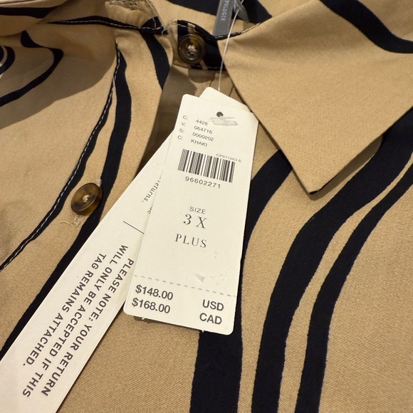 NWT Anthropologie The Pollie Short-Sleeve Swing Tunic Mini Dress 3X - Picture 8 of 10